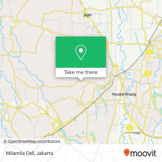 Milamila Cell map