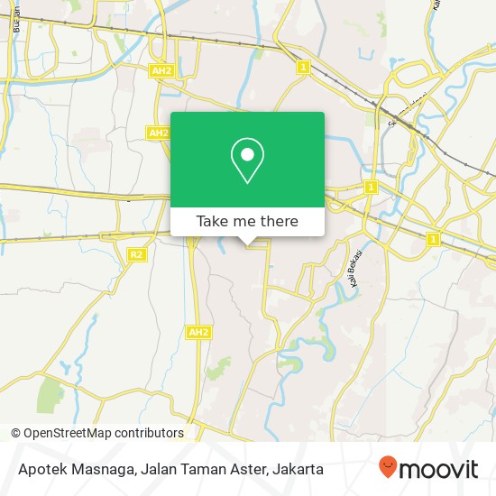 Apotek Masnaga, Jalan Taman Aster map