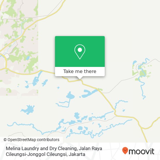 Melina Laundry and Dry Cleaning, Jalan Raya Cileungsi-Jonggol Cileungsi map