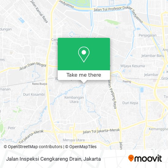 Jalan Inspeksi Cengkareng Drain map