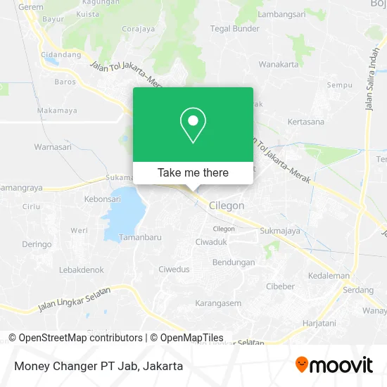 Money Changer PT Jab map