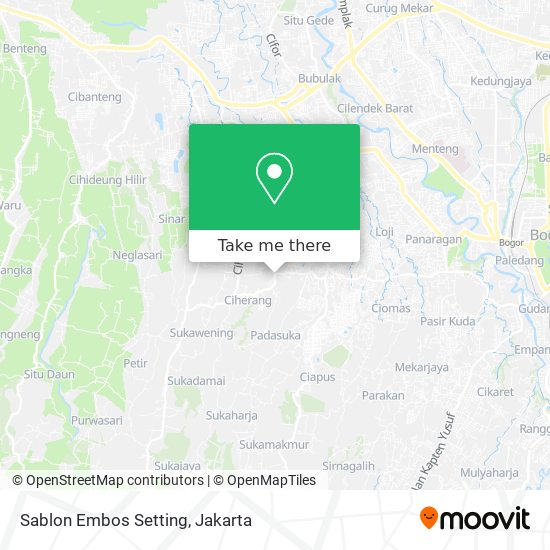 Sablon Embos Setting map