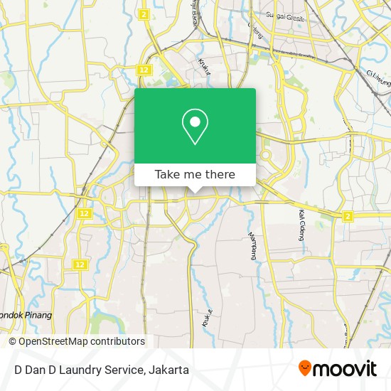 D Dan D Laundry Service map