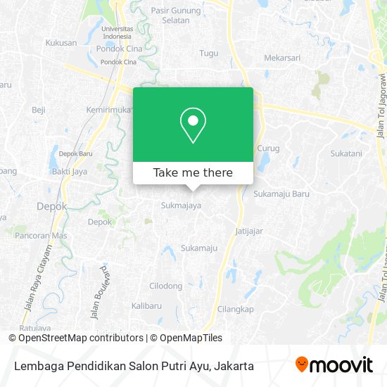 Lembaga Pendidikan Salon Putri Ayu map