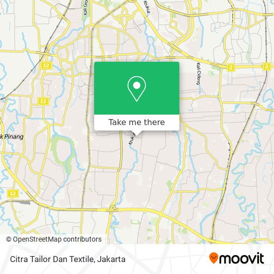 Citra Tailor Dan Textile map