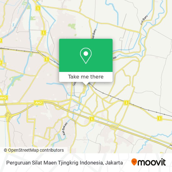 Perguruan Silat Maen Tjingkrig Indonesia map