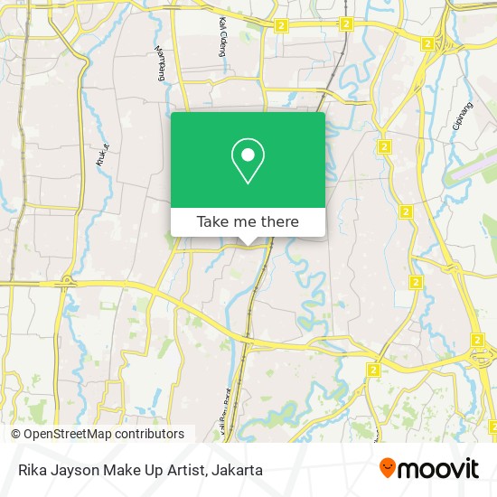 Rika Jayson Make Up Artist map