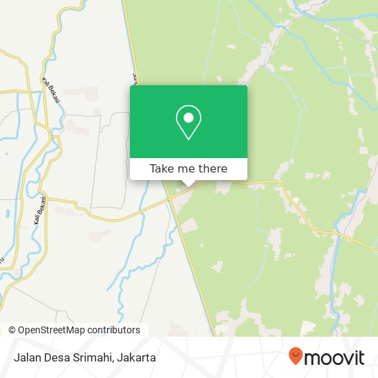 Jalan Desa Srimahi, Tambun Utara map