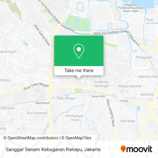 Sanggar Senam Kebugaran Rahayu map