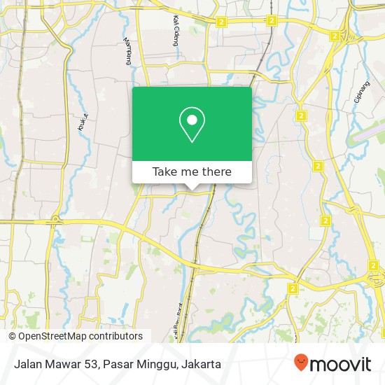 Jalan Mawar 53, Pasar Minggu map