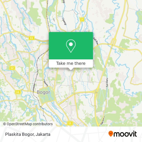 Plaskita Bogor map