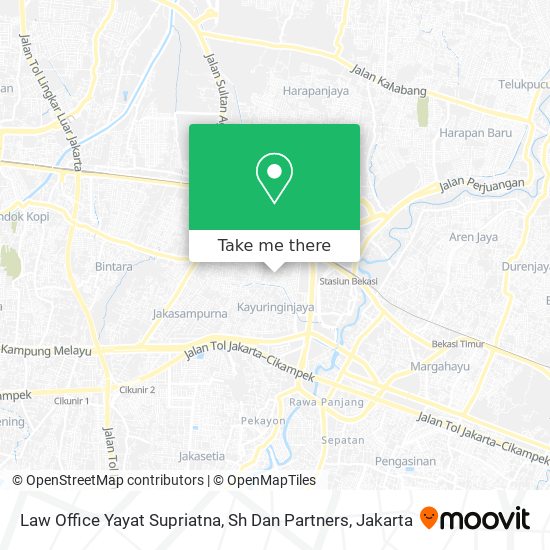 Law Office Yayat Supriatna, Sh Dan Partners map