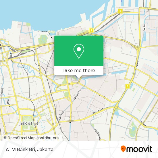 ATM Bank Bri map