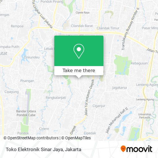 Toko Elektronik Sinar Jaya map