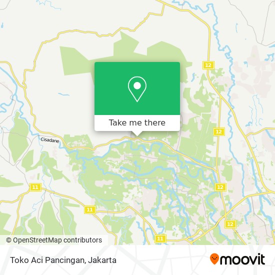 Toko Aci Pancingan map