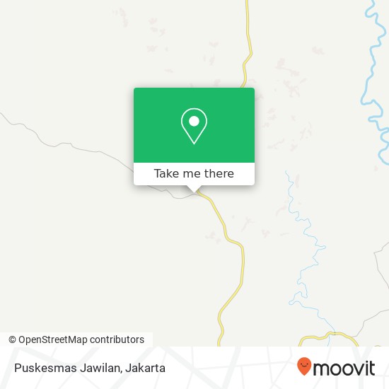 Puskesmas Jawilan, Jalan Raya Harendong map