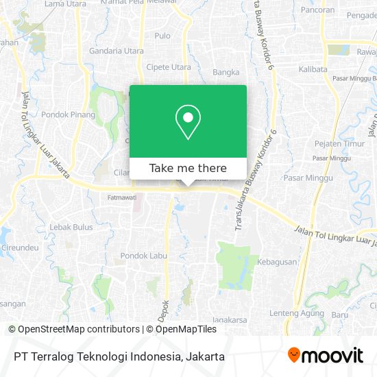 PT Terralog Teknologi Indonesia map