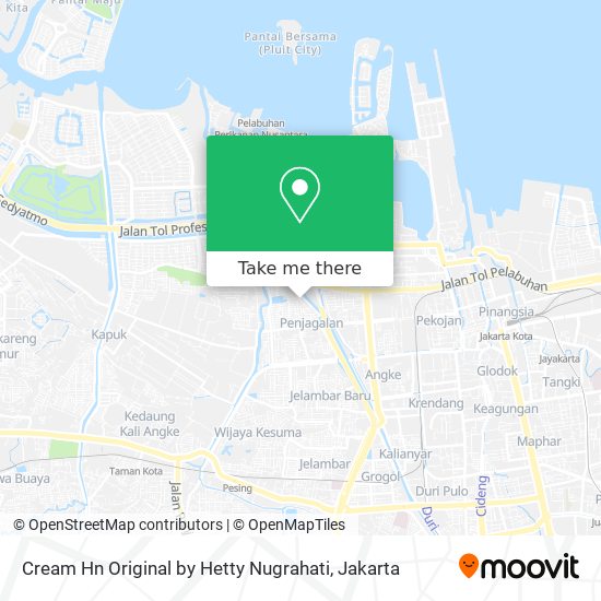 Cream Hn Original by Hetty Nugrahati map