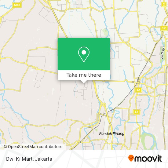 Dwi Ki Mart map