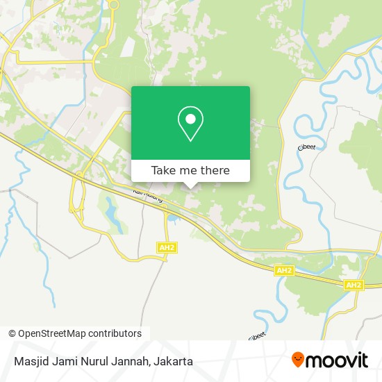 Masjid Jami Nurul Jannah map