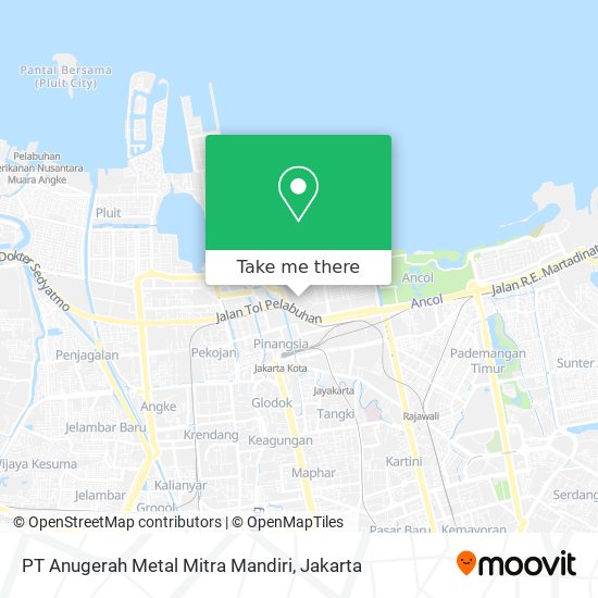 PT Anugerah Metal Mitra Mandiri map