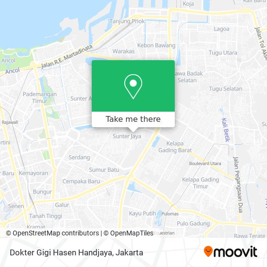 Dokter Gigi Hasen Handjaya map
