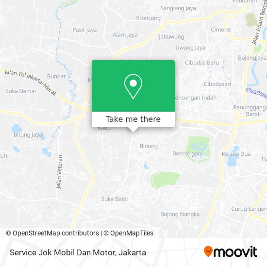 Service Jok Mobil Dan Motor map