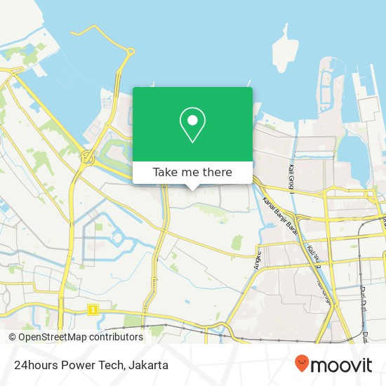 24hours Power Tech map