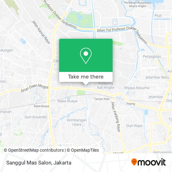 Sanggul Mas Salon map
