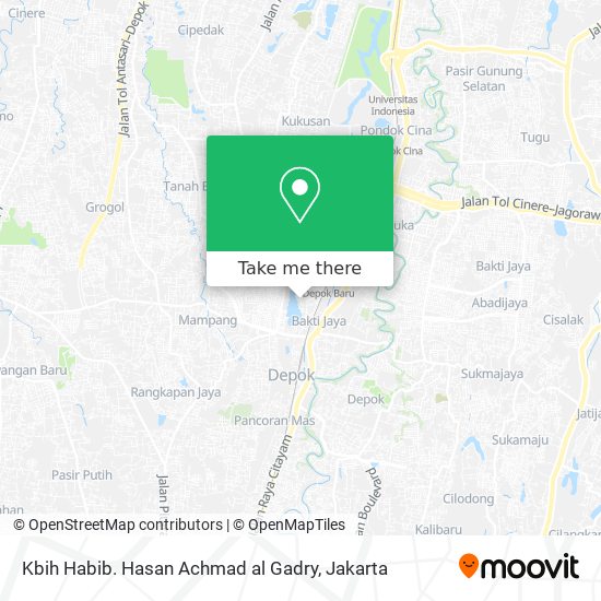 Kbih Habib. Hasan Achmad al Gadry map