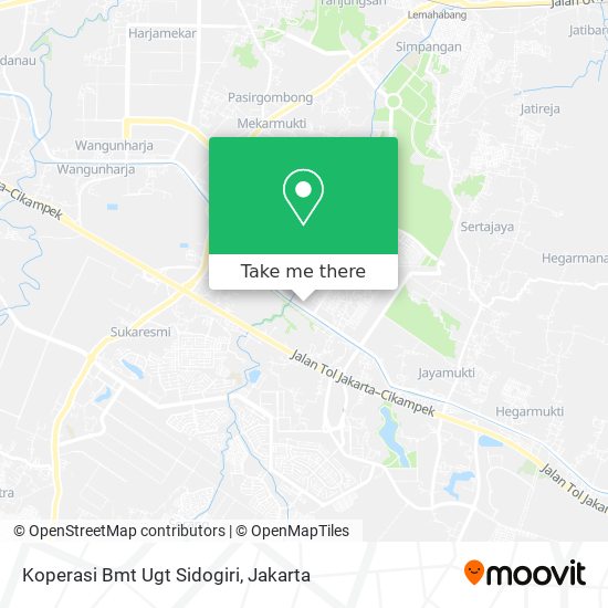 Koperasi Bmt Ugt Sidogiri map