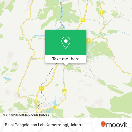 Balai Pengelolaan Lab Kemetrologi map