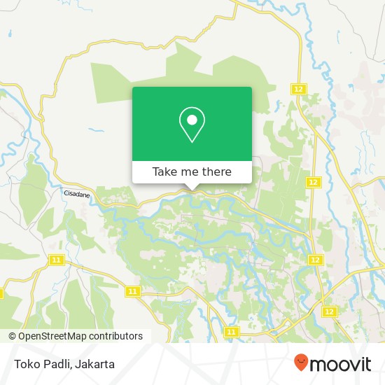 Toko Padli map