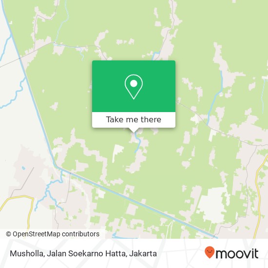 Musholla, Jalan Soekarno Hatta map