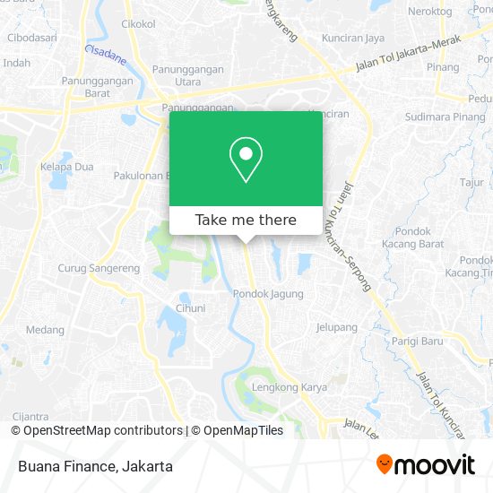 Buana Finance map