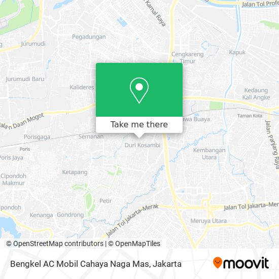 Bengkel AC Mobil Cahaya Naga Mas map