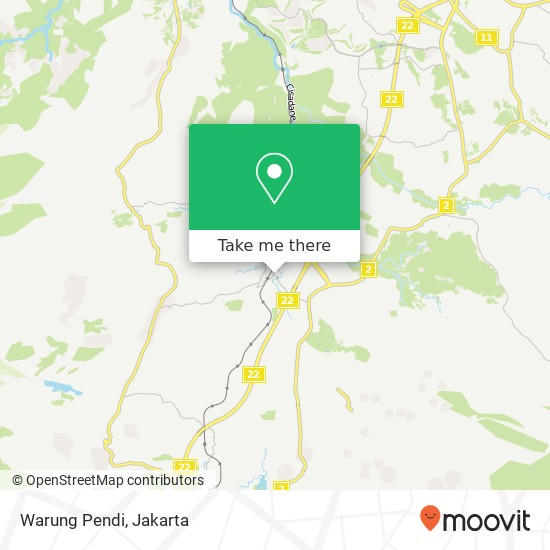 Warung Pendi map