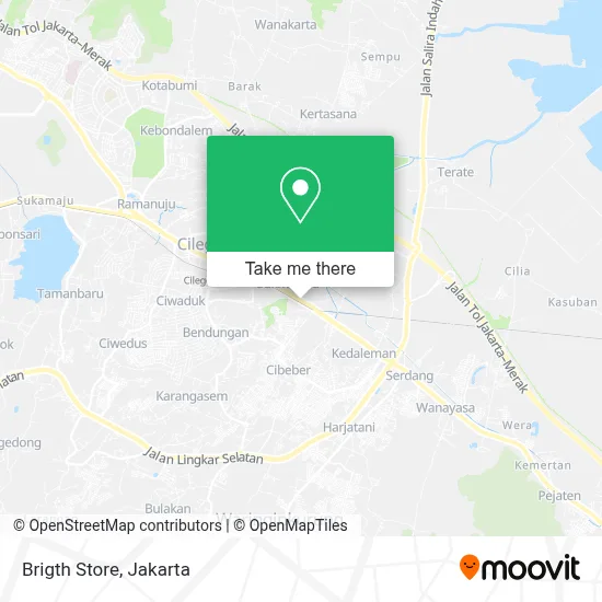 Brigth Store map