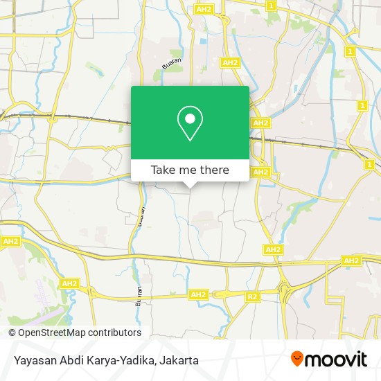 Yayasan Abdi Karya-Yadika map