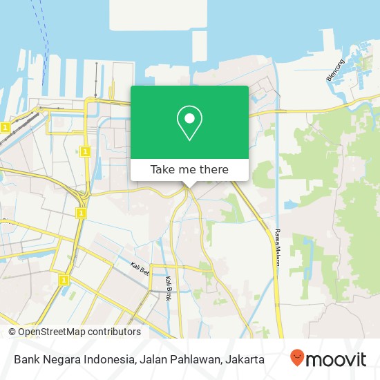 Bank Negara Indonesia, Jalan Pahlawan map