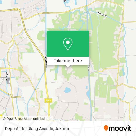 Depo Air Isi Ulang Ananda map