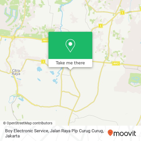 Boy Electronic Service, Jalan Raya Plp Curug Curug map