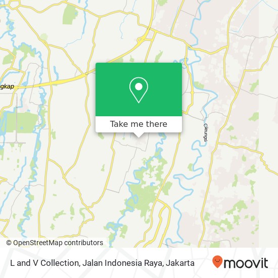 L and V Collection, Jalan Indonesia Raya map