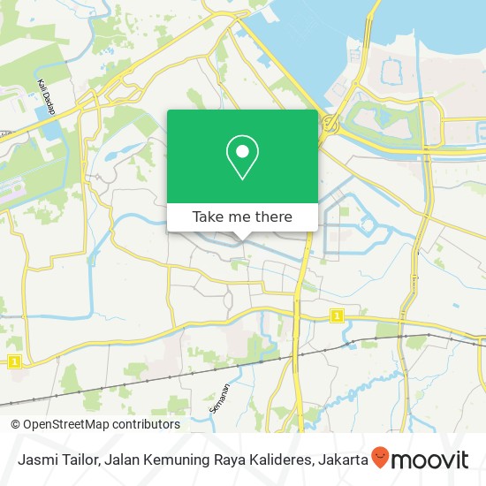 Jasmi Tailor, Jalan Kemuning Raya Kalideres map