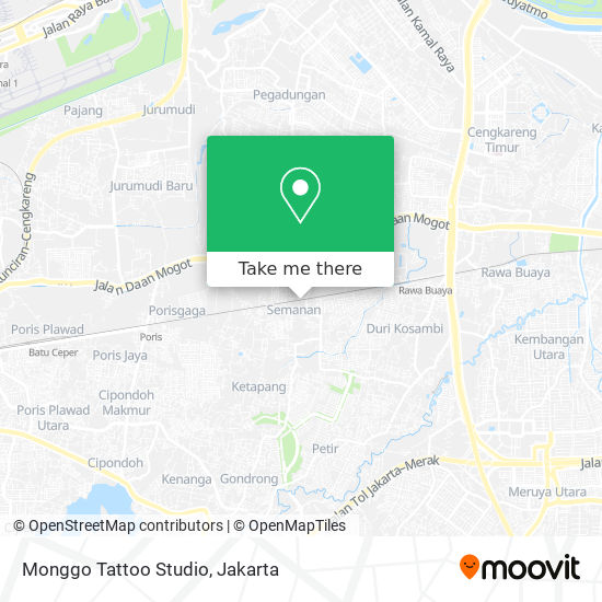 Monggo Tattoo Studio map