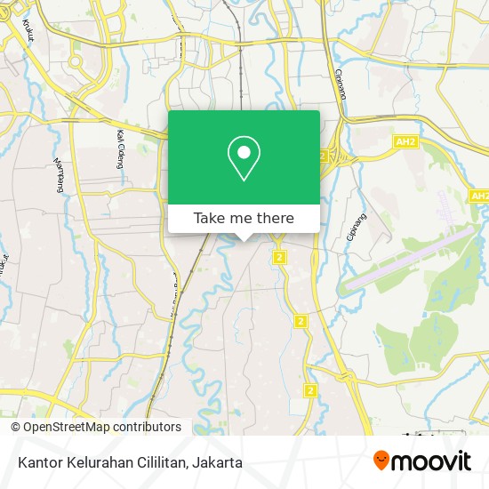 Kantor Kelurahan Cililitan map