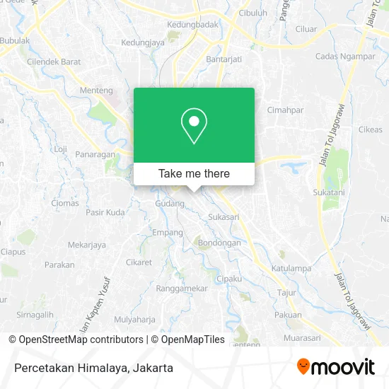 Percetakan Himalaya map