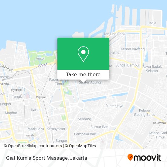 Giat Kurnia Sport Massage map