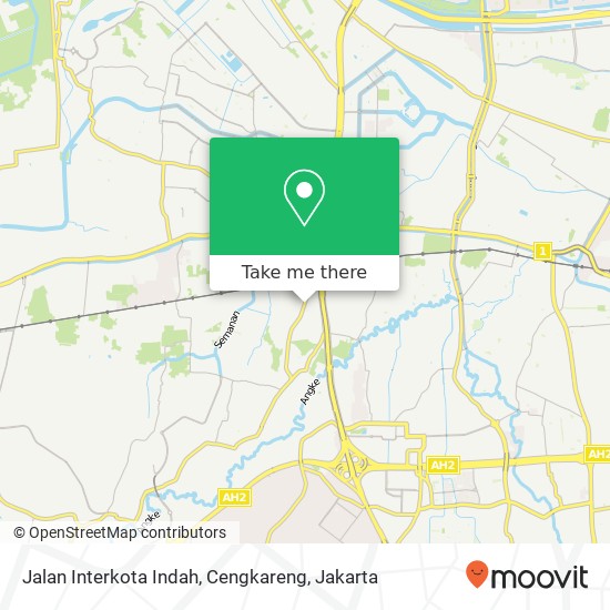 Jalan Interkota Indah, Cengkareng map