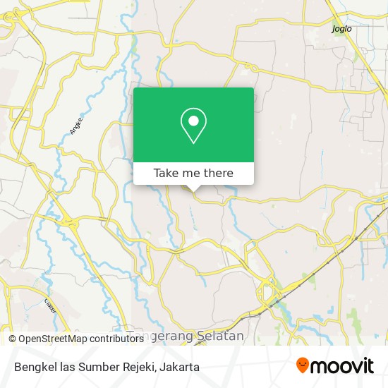 Bengkel las Sumber Rejeki map